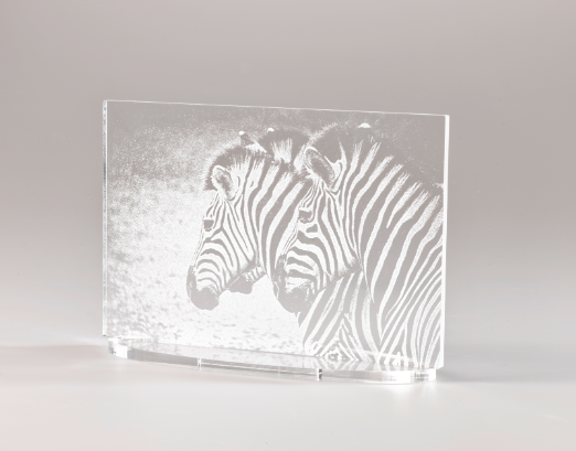 laser engraving acrylic glass