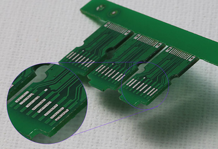 15 W UV-Laserschneidplatine ohne Grate und verbrannt