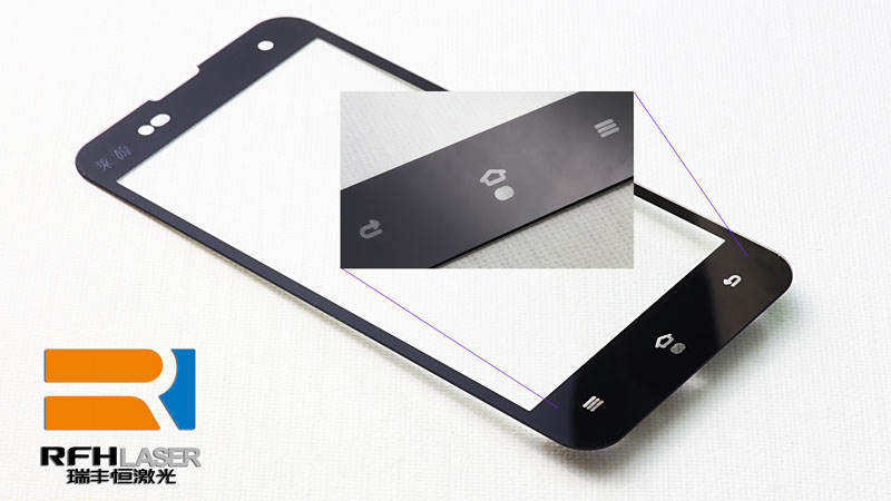 laser marking smartphones