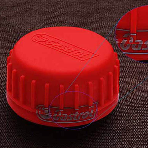 355 nm Ultraviolet Laser marking date on plastic cap