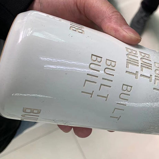 Engraving ceramics adopts Ultraviolet (UV) laser