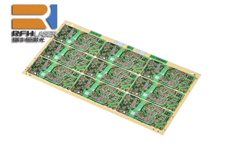 Printed circuit board processing with UV lasers