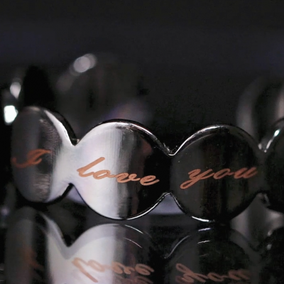 UV Laser marking copper metal