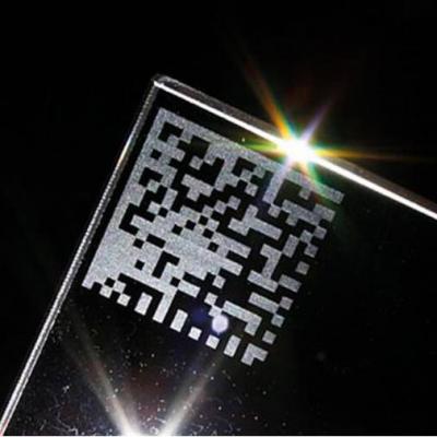laser coding on glass