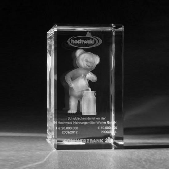 3d laser crystal engraving