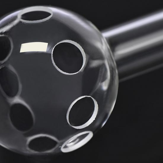 Cutting glass with 35w high power green laser