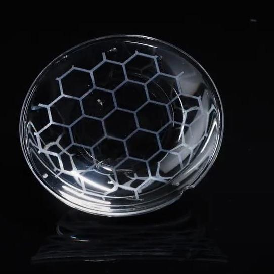 Glass internal engraving