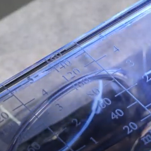 laser marking transparent plastic