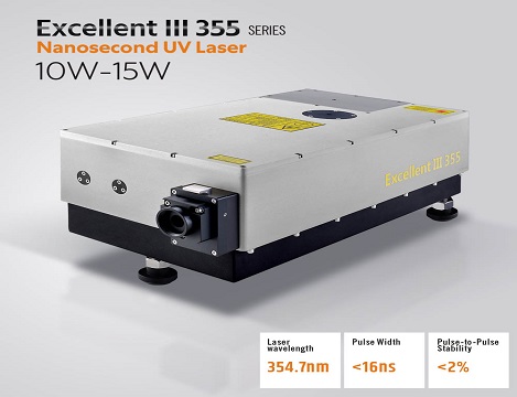 Excellent III 355 High-Power UV Laser 10W-15W