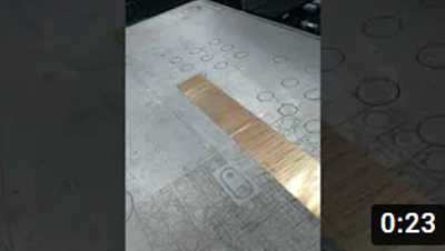 3W 5W uv laser engraving Copper foil 0 02mm