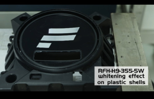 RFH-H9-355: Mastering Pearl-White Perfection for Plastic Shells 