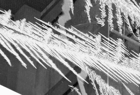  Glass frosting green laser frosting project, Crystal Light