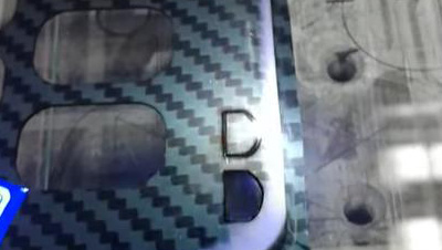 RFH 5W UV laser emitter cutting plastic