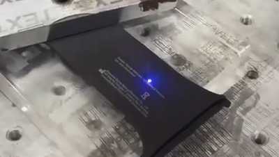 UV DPSS laser for sub surface laser engraving on plastic