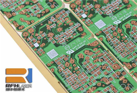 UV laser 355nm for engraving and marking Printed Circuit Board material