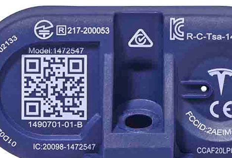 solid-state 5 watt UV (355 nm) laser module mark white on color plastic