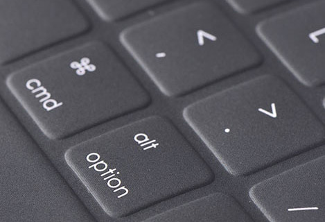 Solid UV laser source is used for keyboard surface removal