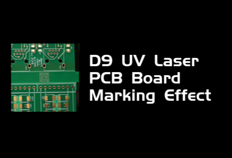 RFH D9 UV Laser High-Precision PCB QR Code Marking & Engraving