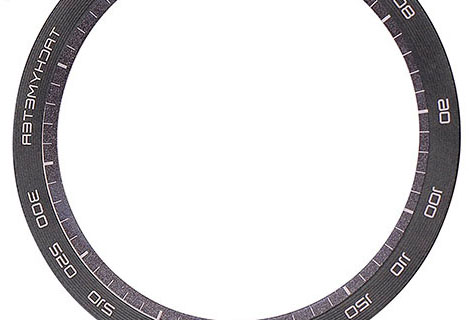Ultraviolet laser marking plastic lens of Camera