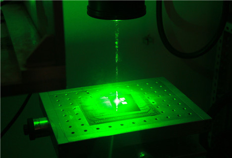 20 and 35 watts Green laser 532nm  engraving glass