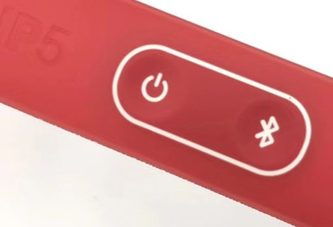 UV lasers feature with high stability peeling plastic paint