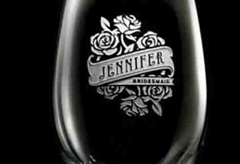 green laser beam marking glass cup with HD whitening effect