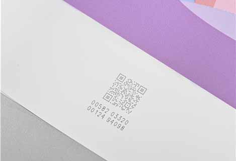 Compact Q-switched DPSS Lasers making Anti-counterfeiting QR code and production serial number on plastic package