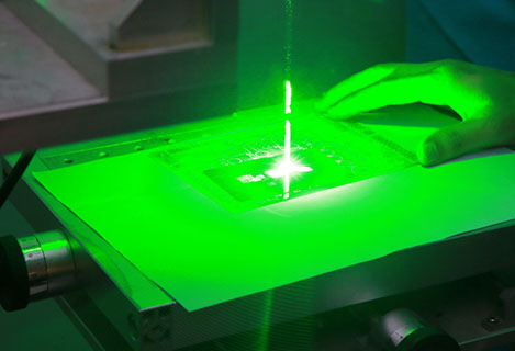 532nm green laser engraving glass