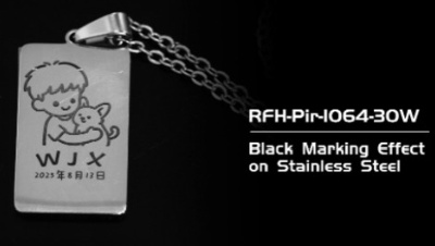  RFH-Pir-1064-30w : Crafting Timeless Bonds on Stainless Steel & Gold Necklaces