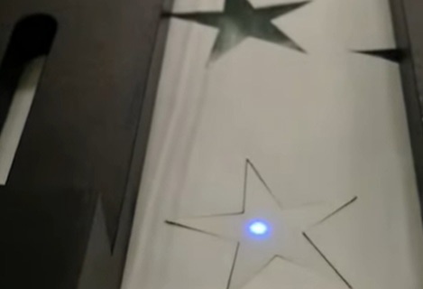 RFH 3w 5w uv laser module cutting paper