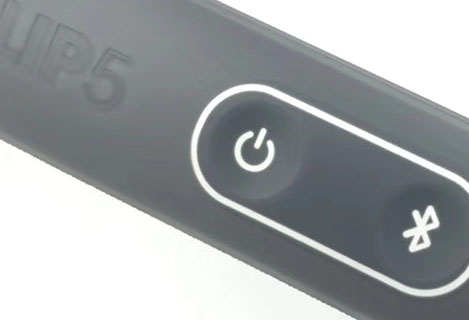 UV Nanosecond Lasers  peeling the plastic paint with high reliability