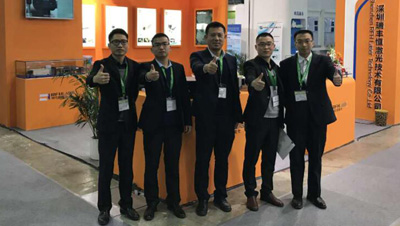 Italy keyboard manufacturer pay a visit to RFH uv laser 