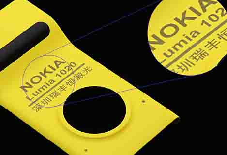 3&5W UV laser source engraving word on plastic surface