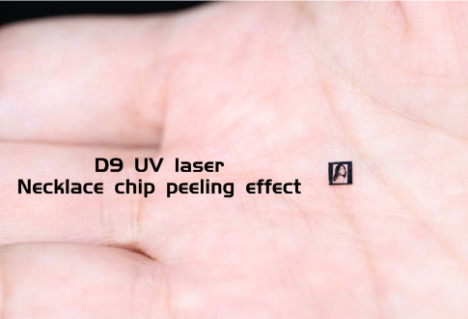 Witness magic on a Micro-Chip!  The RFH-D9-355-3W UV laser doesn’t just decap—it ”sculpts“