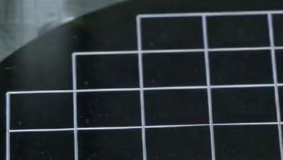 Cutting Silicon Carbide SiC Wafers with RFH high power uv laser 20 watts