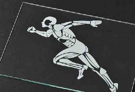 green laser diode engraving tempered glass